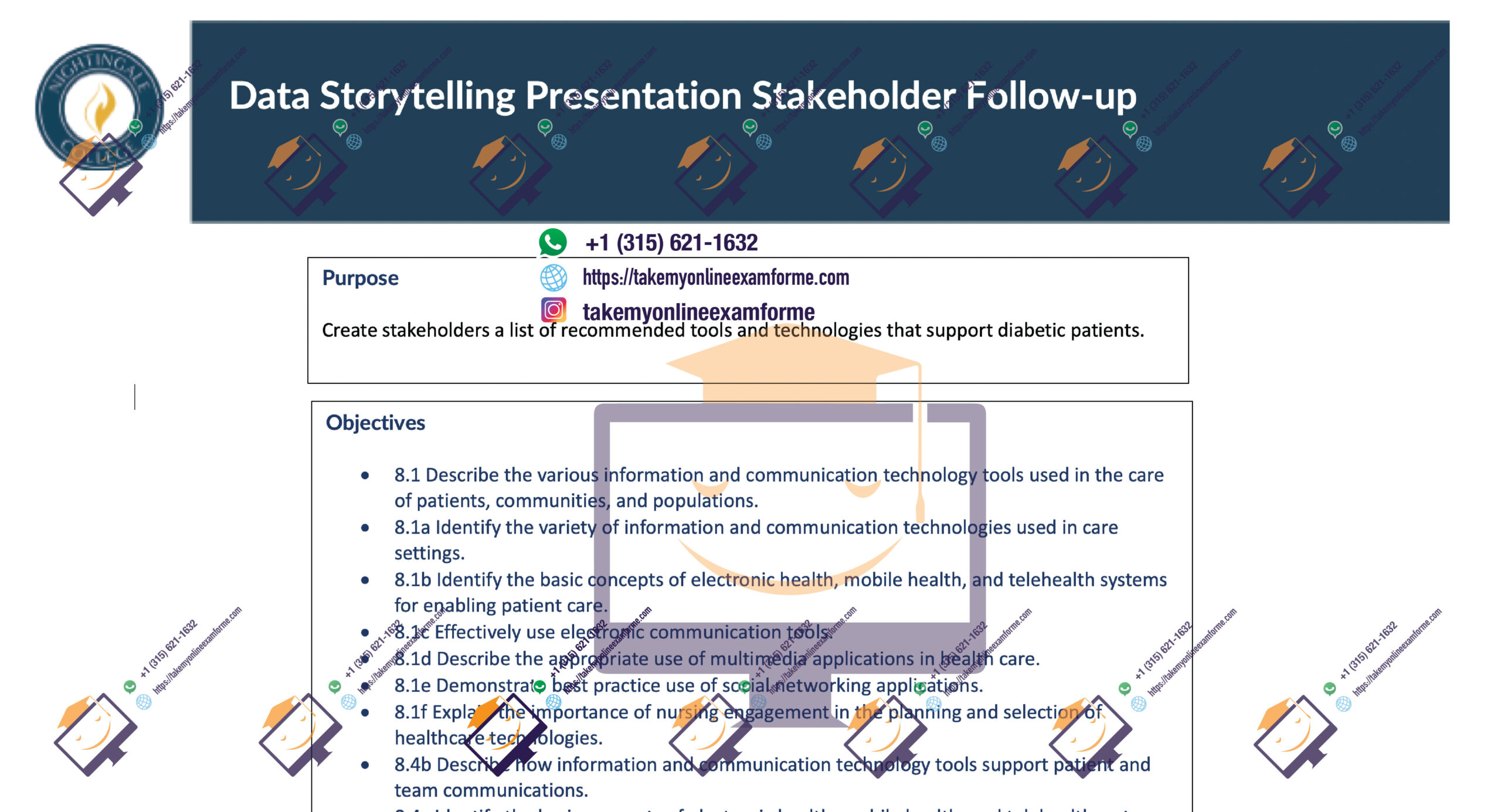 Data Storytelling Presentation & Stakeholder Follow-Up Assignment Help